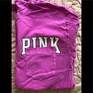 Pink long sleeve shirt